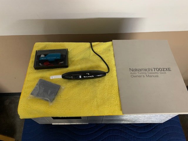 Nakamichi 700 ZXE auto tuning cassette deck