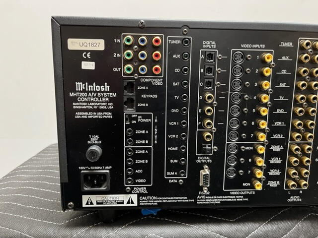 McIntosh MHT200 A/V system controller (s/n 1827)