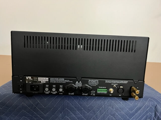 VTL MB185 II amplifiers