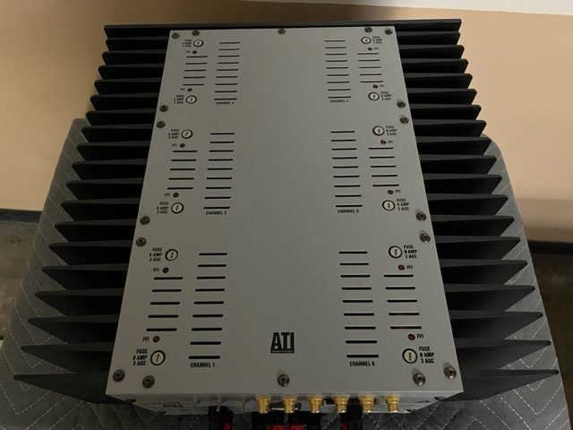 ATI 1506 six channel amplifier