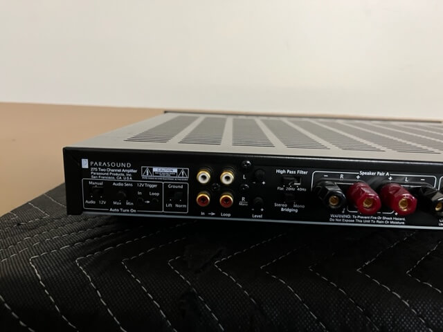 Parasound Model 275 2 channel amplifier (s/n 4760)
