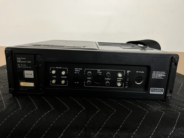 Nakamichi 550 dual tracer stereo cassette system