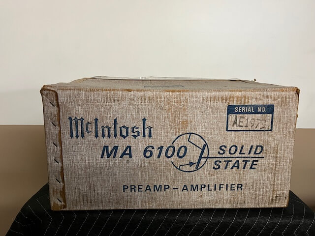 McIntosh MA6100 integrated amplifier