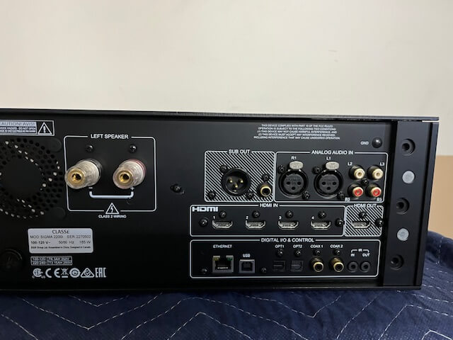 Classe Sigma 2200i integrated amplifier