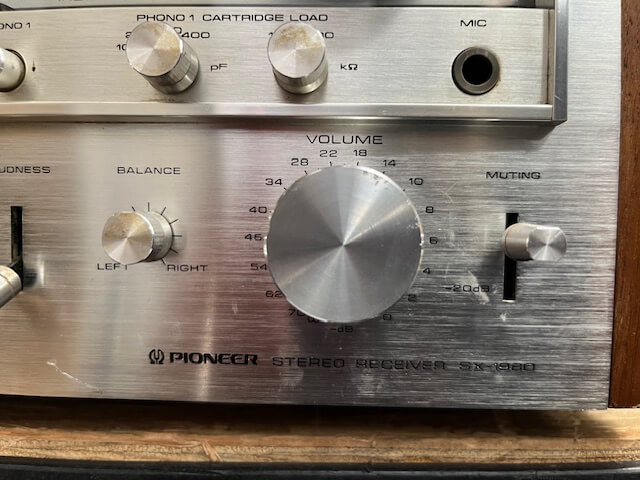 Pioneer SX-1980 stereo receiver