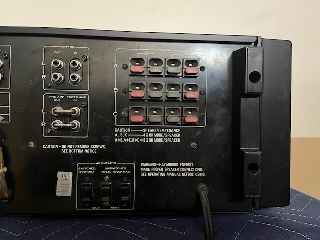 Pioneer SX-1980 stereo receiver