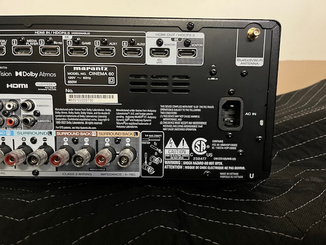 Marantz Cinema 60 receiver