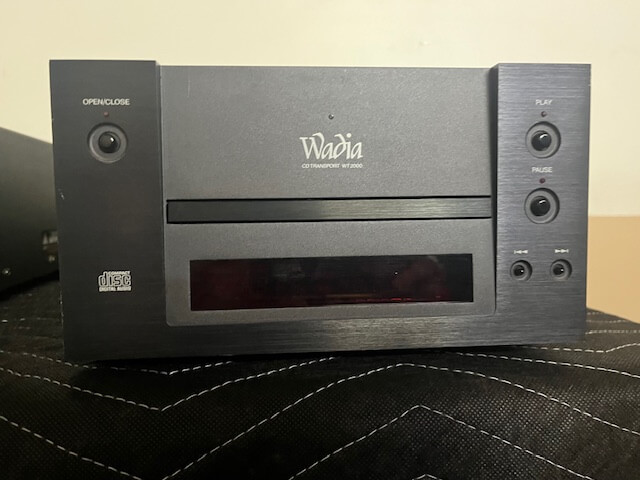 Wadia WT2000 cd transport and power supply