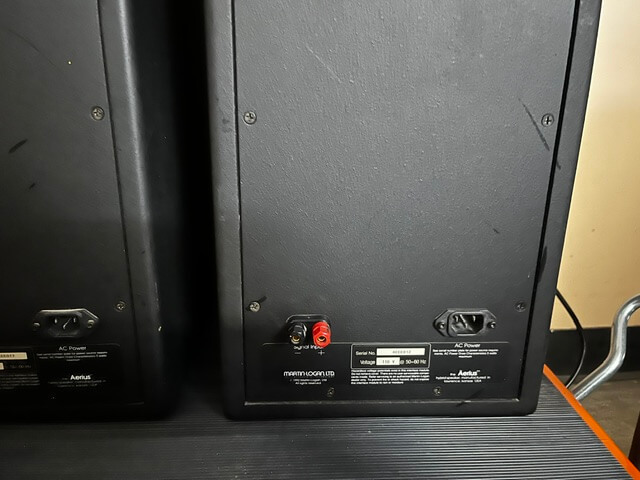 Martin Logan Aerius electrostatic speakers