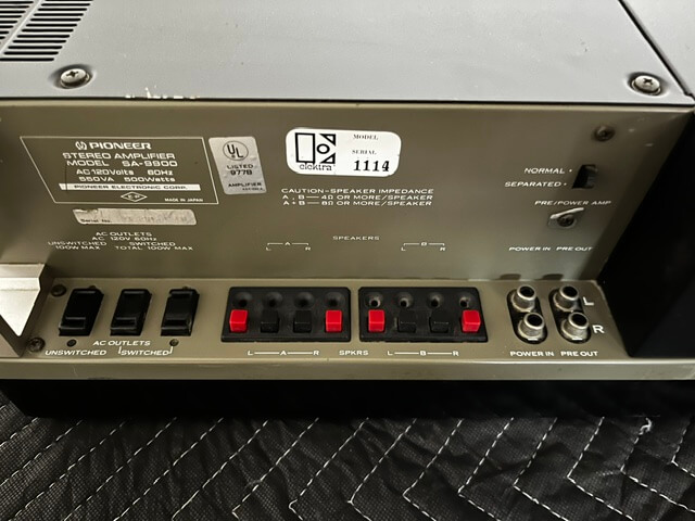 Pioneer Model SA-9900