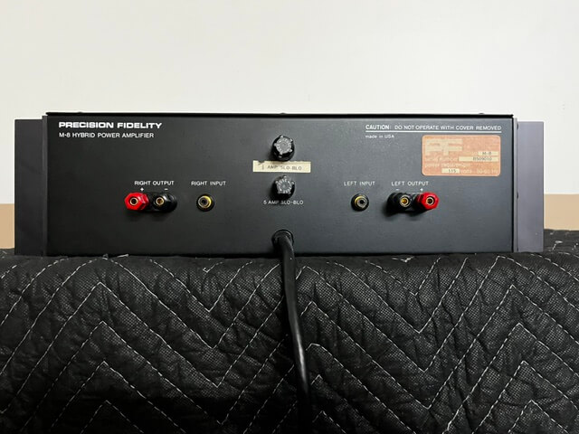Precision Fidelity M-8 hybrid power amplifier