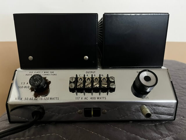 McIntosh MC50 power amplifier