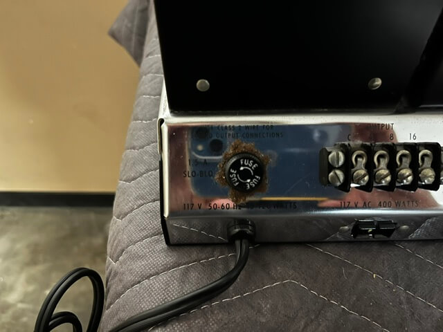 McIntosh MC50 power amplifier