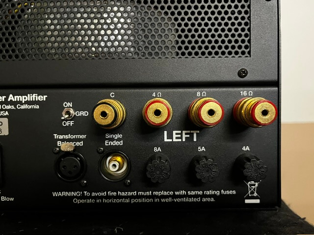 Zesto Audio Bia 120 stereo power amplifier