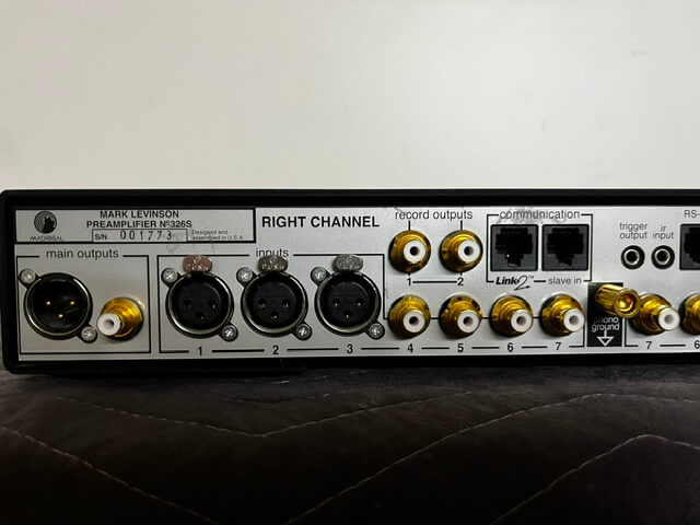 Mark Levinson No. 326S preamplifier with phono stage