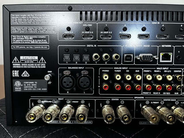 Rotel RAP-1580 MKII surround amplified processor